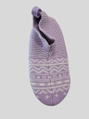 NWT Bombas The Gripper Slipper Half Sock Med Half Slipper Purple Stay Put Grips